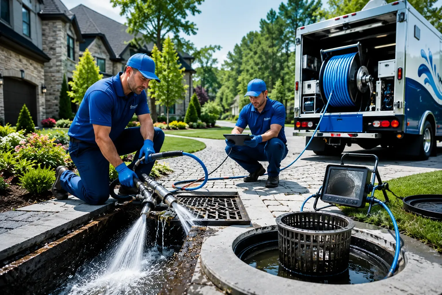 Local outdoor drain cleaning professionals in Millstone Township, NJ
